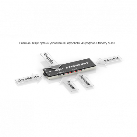 Микрофон активный Stelberry M-80