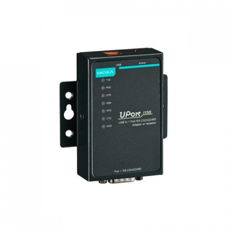 UPort 1150I 1-портовый преобразователь USB в RS-232/422/485 с изоляцией 2 КВ MOXA